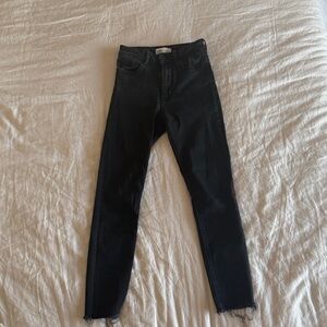 Zara Black Denim Skinny Pants